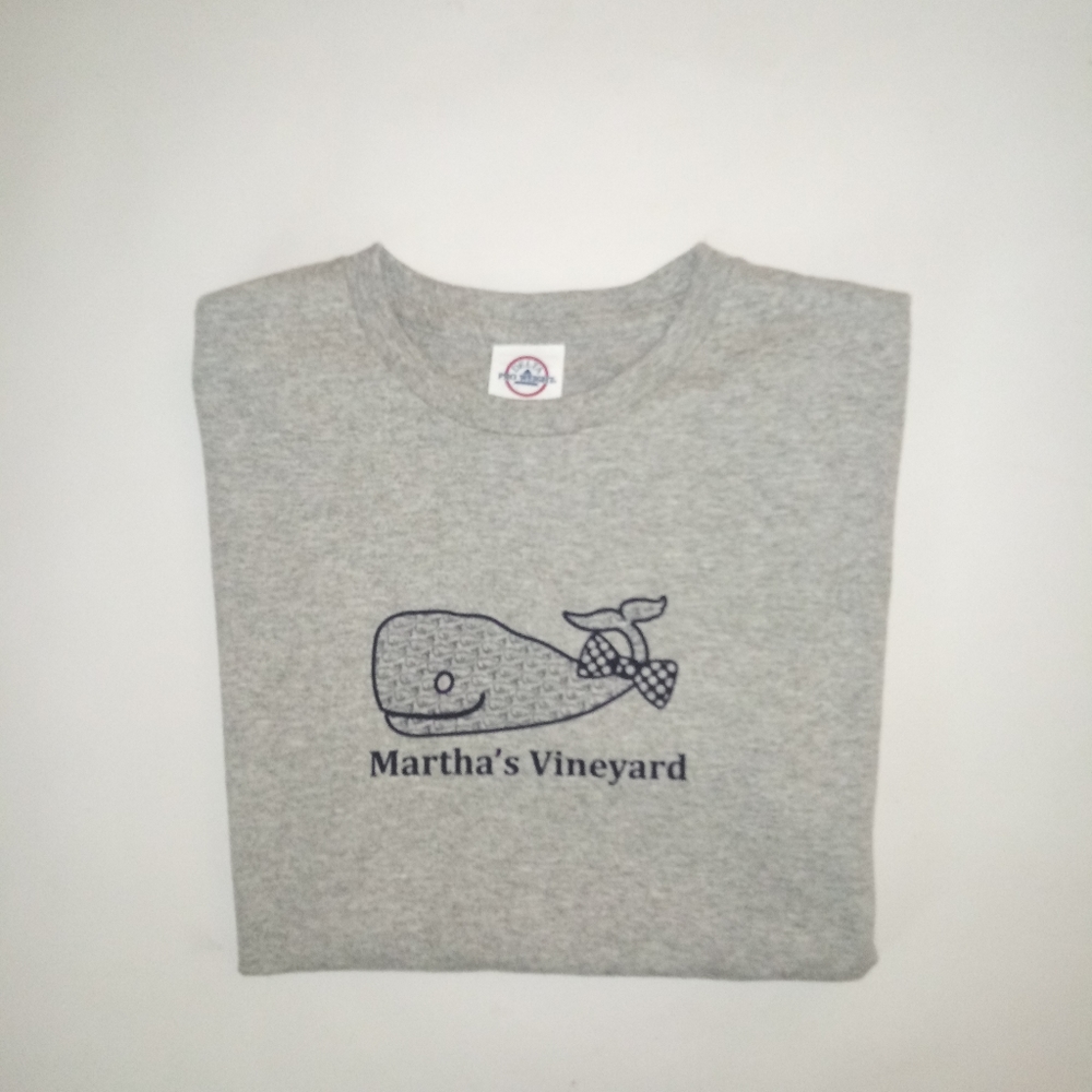 Martha's Vineyard Whale Tee